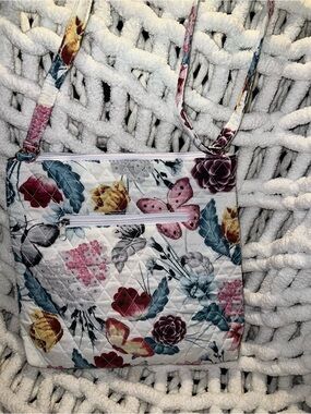 Floral Quilted Crossbody Bag in Multicolor